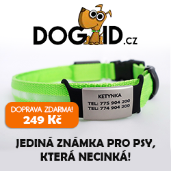 DOGID.cz Jediná známka pro psy, která necinká!250x250